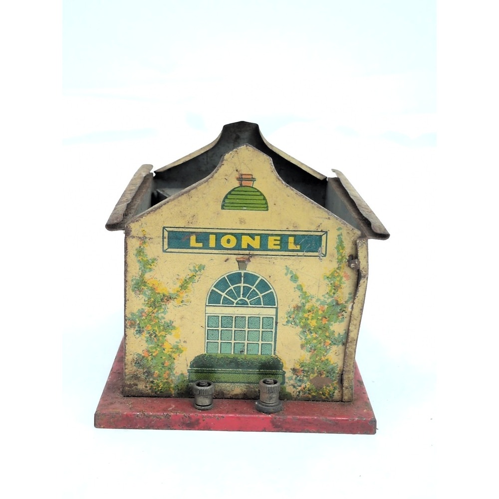 Lionel Train Locomotive Prewar O Gauge Whistle Station #48W Tin Vintage Toy